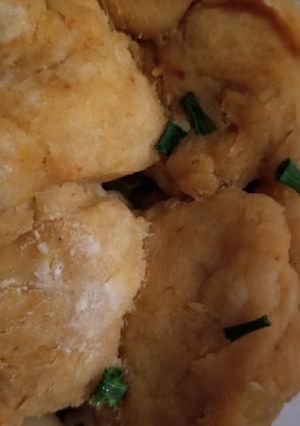 A picture of Dumplings with baking soda.