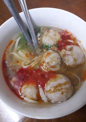Foto resep Bakso ayam no mumbu ulek