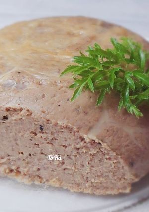 Hình của món PATE gan heo.