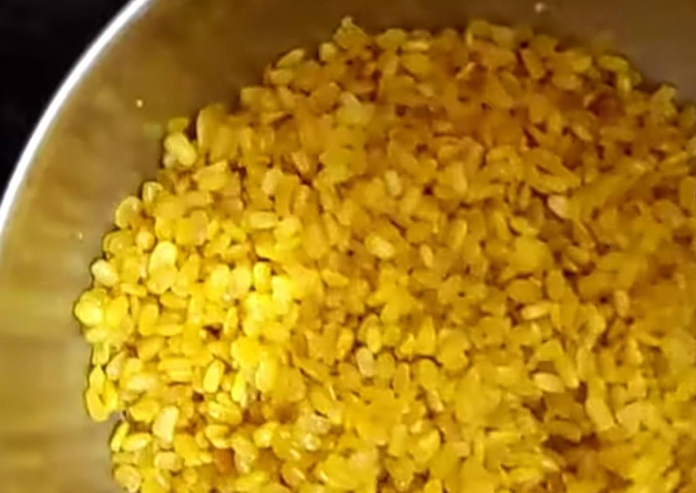 Crispy moong dal fry