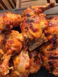 Foodi Grilled BBQ Chicken Leg Quarters