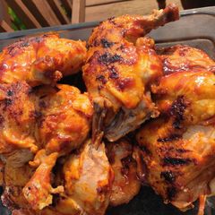 A picture of Foodi Grilled BBQ Chicken Leg Quarters.