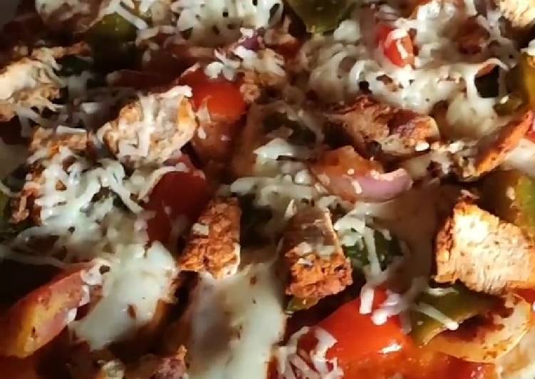 Easiest Way to Make Super Quick Homemade Chicken Pizza