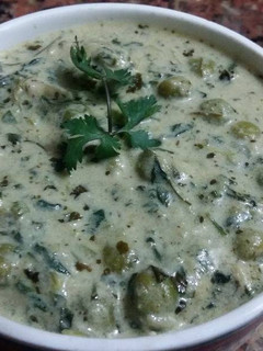 मेथी मटर मलाई (Methi matar malai recipe in hindi) रेसिपी मुख्य फोटो