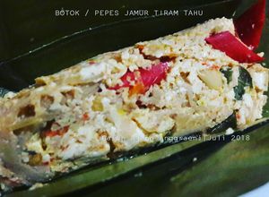 Foto resep Botok / pepes jamur tiram tahu