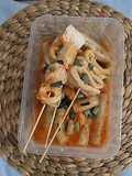 Toppoki toping (baso seafood, odeng) ala2 mamak mager