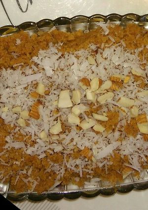 A picture of Bassan ka halwa.