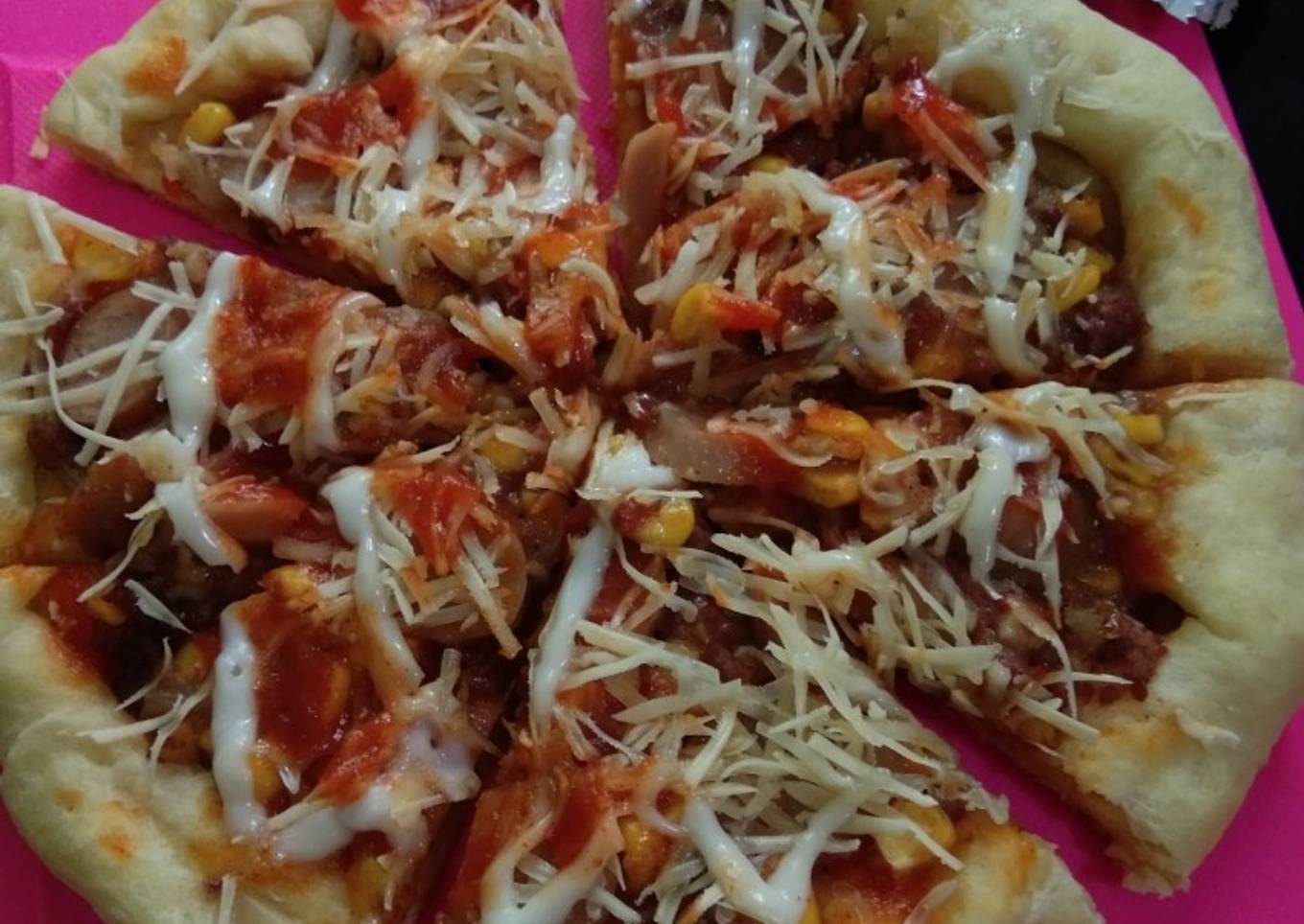 Pizza praktis enak ala rumahan