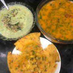 A picture of Instant Rassam chutney—rassam without dal.
