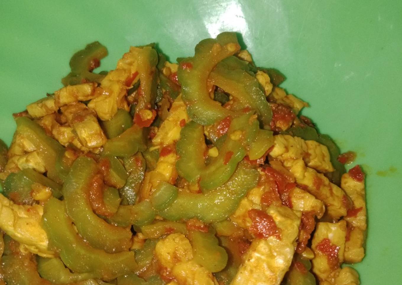 Tumis pare tempe