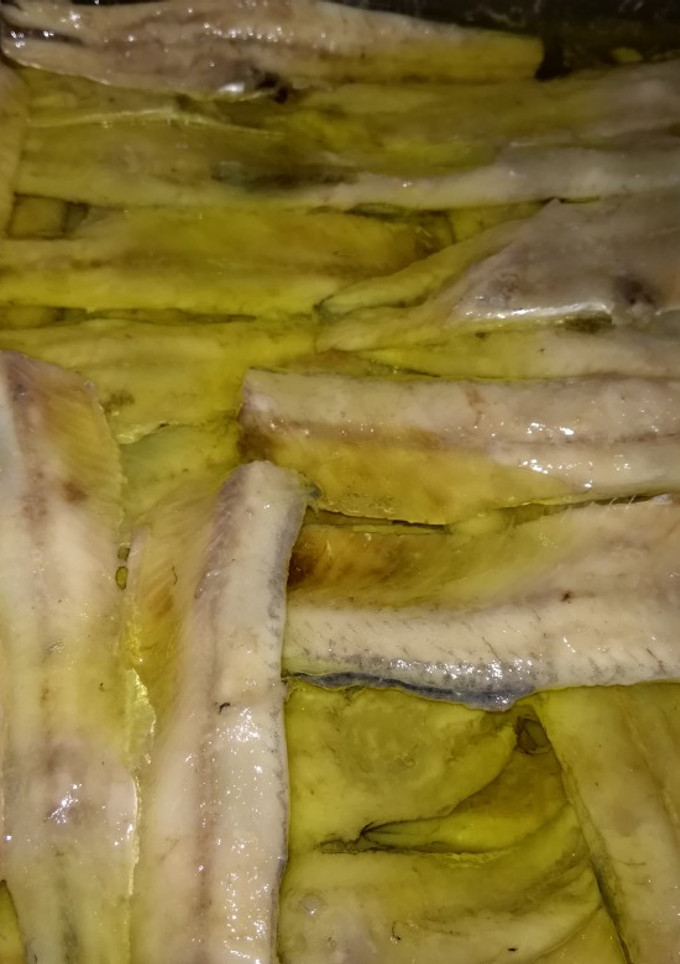 Una foto de Boquerones en vinagre caseros