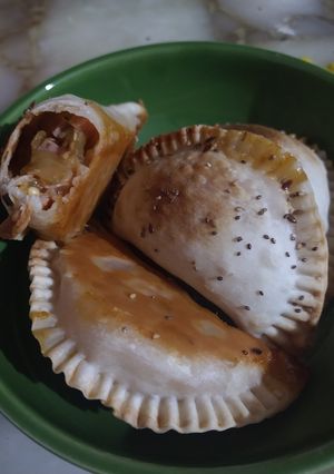 Una foto de Empanadas de Berenjena