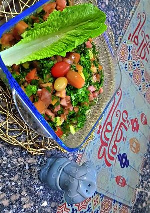 صورة لوصفة سلطة خضراوت 🥗