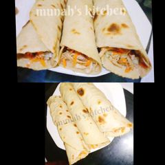 A picture of Chicken shawarma.