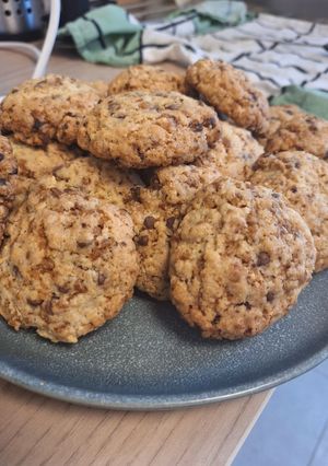 Une photo de Cookies chocolat pralin