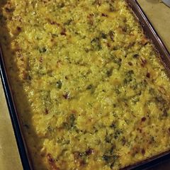 Turkey Broccoli Rice Casserole A picture of Turkey Broccoli Rice Casserole.