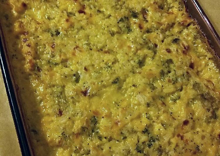 Recipe of Super Quick Homemade Turkey Broccoli Rice Casserole