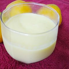 A picture of Mango milk shake.
