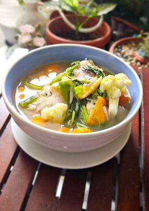 Foto resep Sup Ikan Nila kemangi
