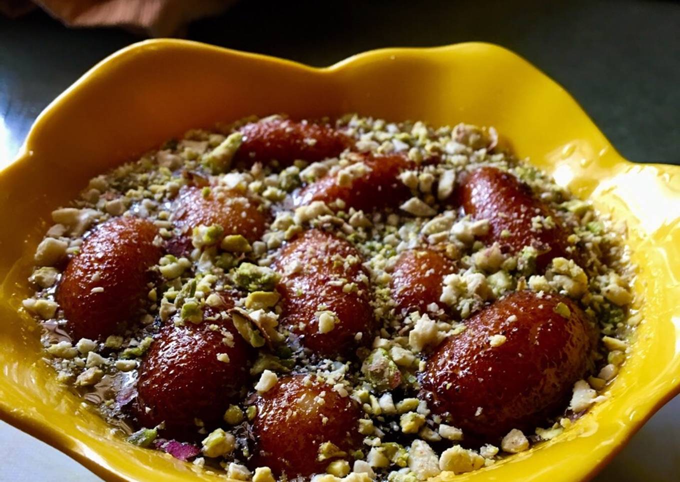 Milk powder gulab jamun