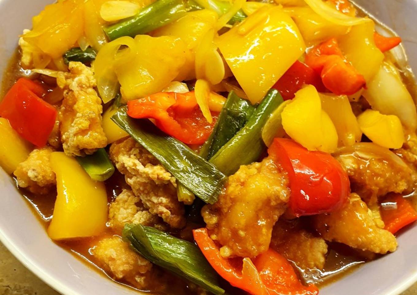 Ayam goreng tepung asam manizz