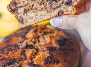 Foto principal de Banana bread con chocolate