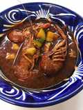 Chacales en caldo estilo la huerta