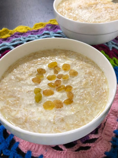 صورة لوصفة شعيرية بالحليب 😋😋 (وجبة شتويه❄️☃️)