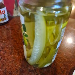 Vinegar pickle A picture of Vinegar pickle.