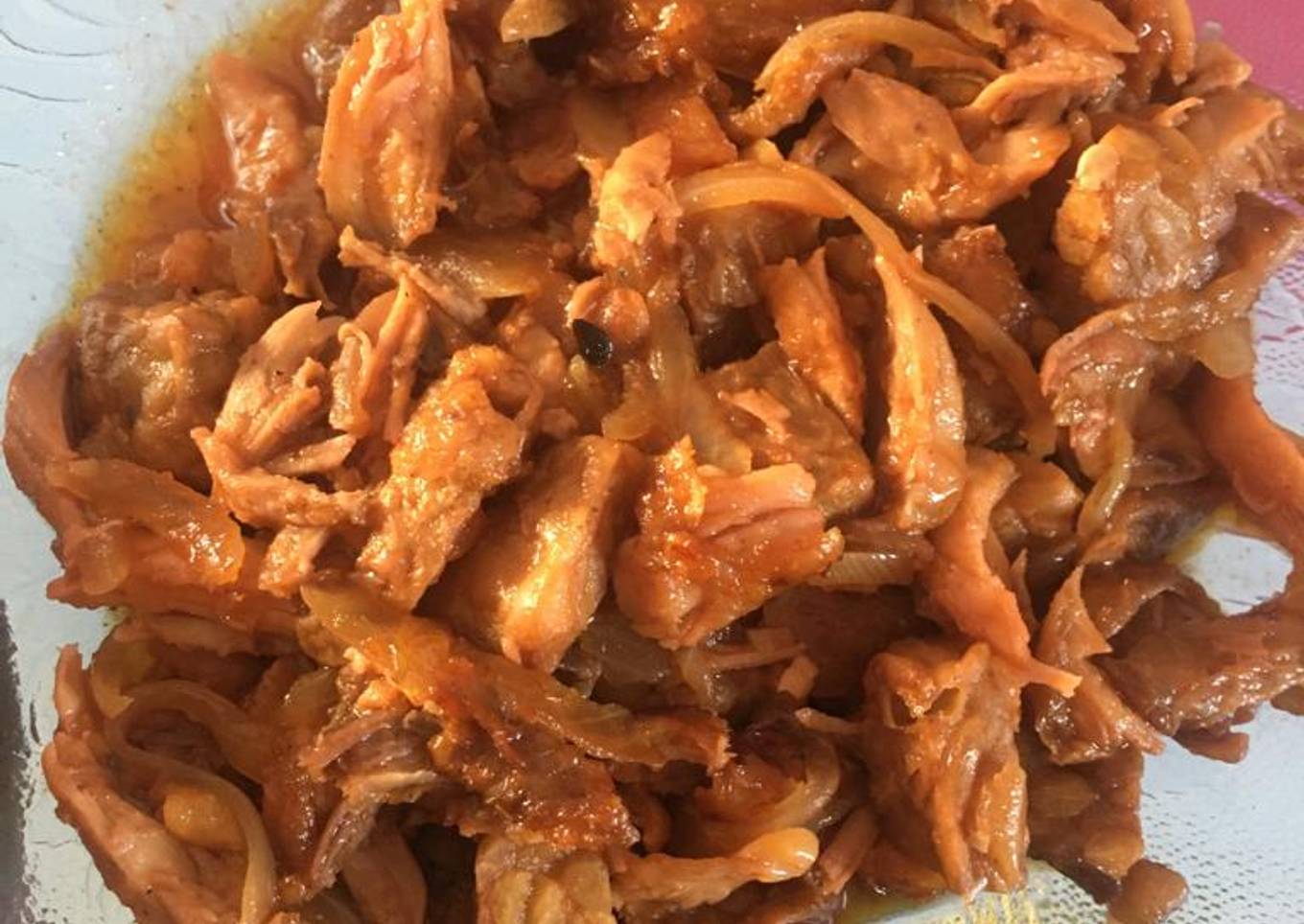 Tumis Ayam saus sambel