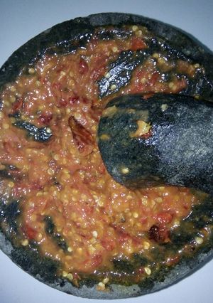 Foto resep Sambal Tomat Magic Com ala Kos an