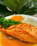 Cá Hồi Sốt Cam