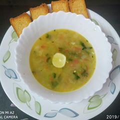A picture of Lemon coriander soup.