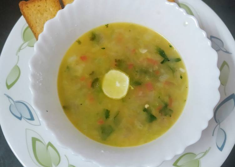 Step-by-Step Guide to Make Homemade Lemon coriander soup