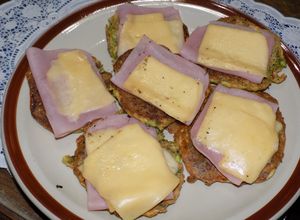 Una foto de Hamburguesas de brócoli