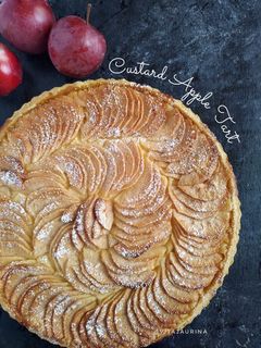 Foto resep Custard Apple Tart 😋👍