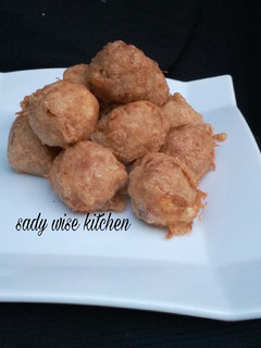 QOSAN DOYA (yam balls) ainihin hoton girkin