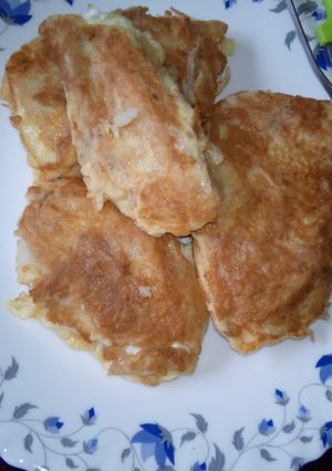 A picture of Ugali toast.