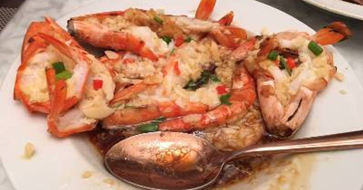 Resep Steam Udang Bawang Hong Kong Recipe Oleh Fitri Rohmawan Cookpad 