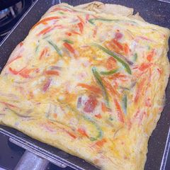 A picture of Egg pita.