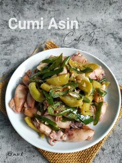 Foto resep Cumi Asin Cabe Ijo