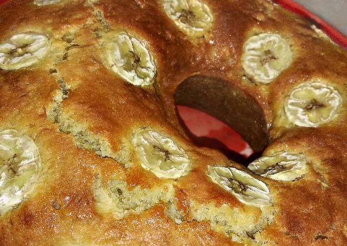 Resep Cake pisang moist no mixer, Enak Banget