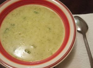 Una foto de Crema de Brócoli con Queso