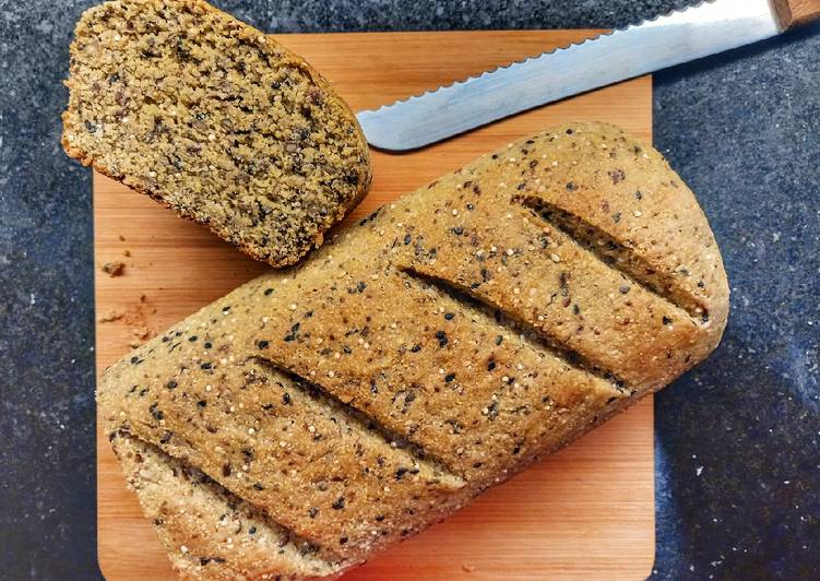 Pan de harina de Maíz con semillas