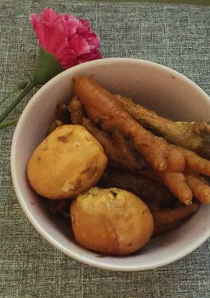Foto resep Semur Ceker Plus Telur Slow Cooker