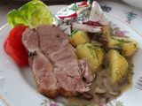 Karkówka pieczona z piekarnika