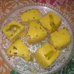 A picture of Dhokla.