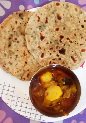 मेथी के पराठे (methi ke parathe recipe in hindi) रेसिपी मुख्य फोटो