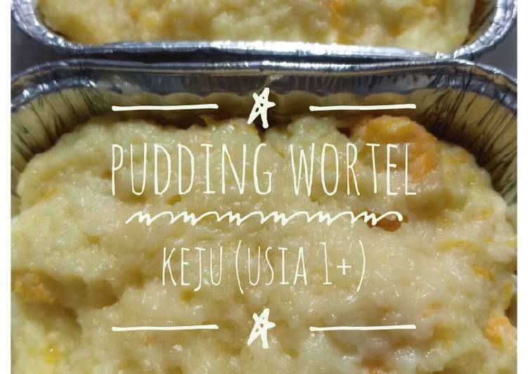 Pudding Wortel Keju (1y+)