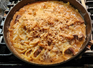 A picture of Hot Dish - Beef French Onion.